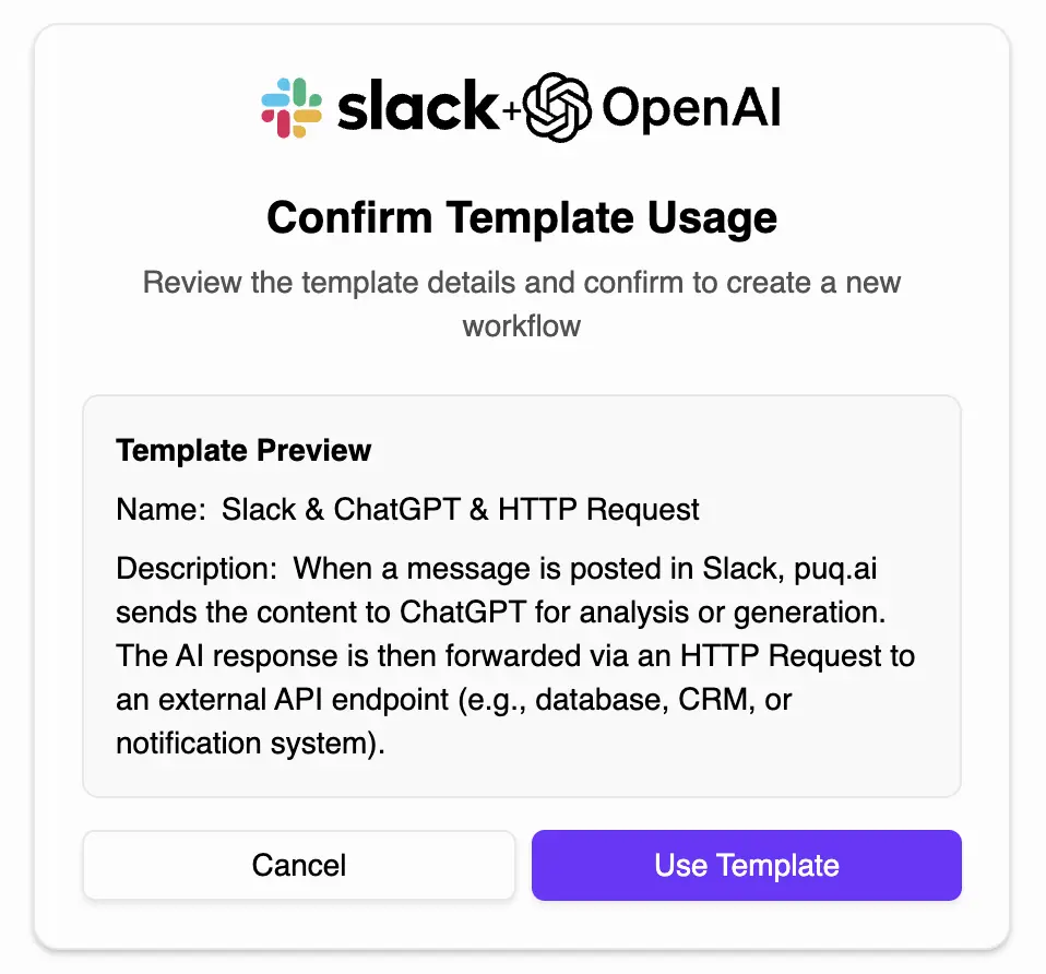Workflow Templates