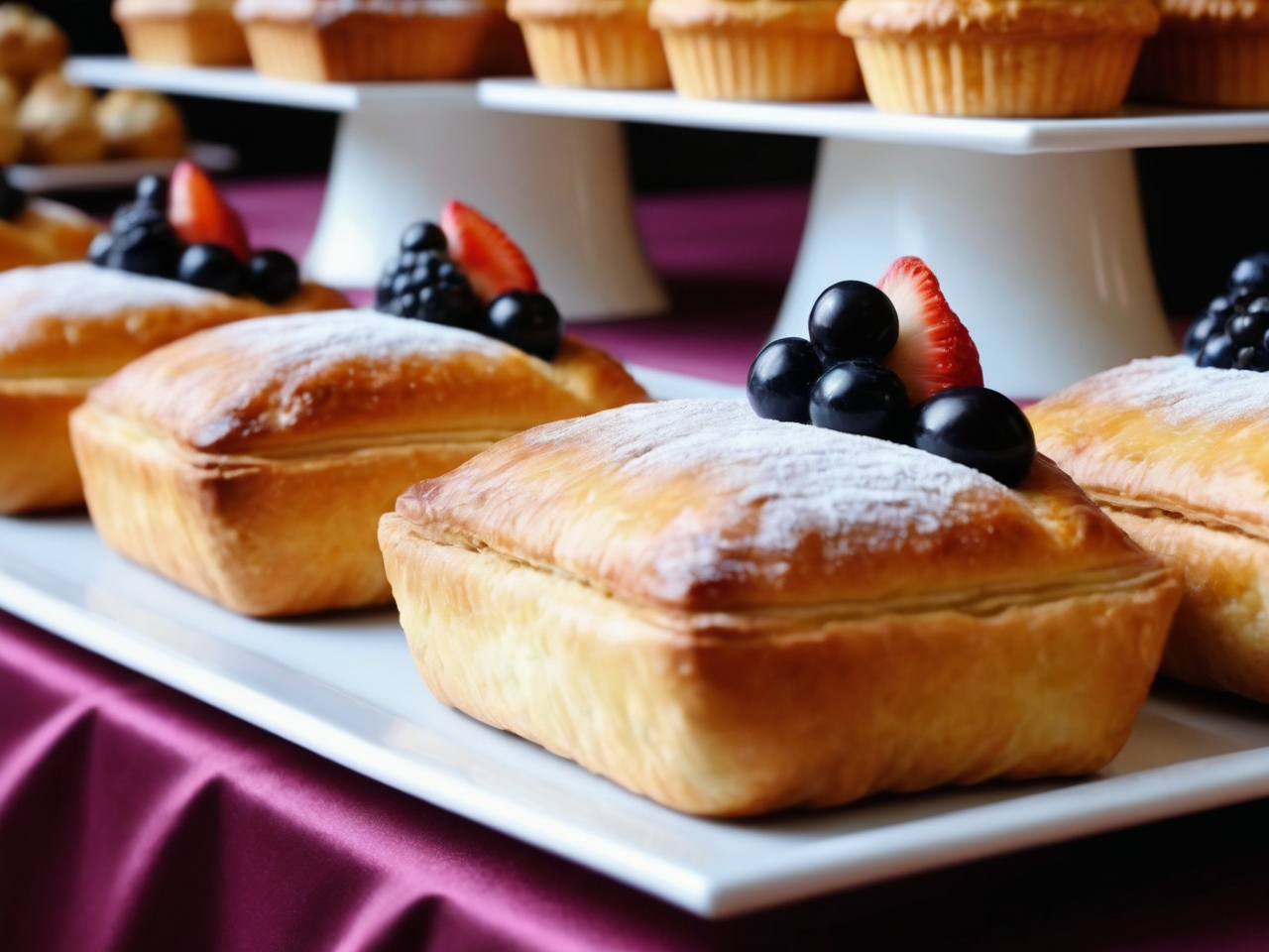 sweet-flaky-bread-with-a-dusting-of-powdered-sugar-and-topped-with-fresh-blueberries